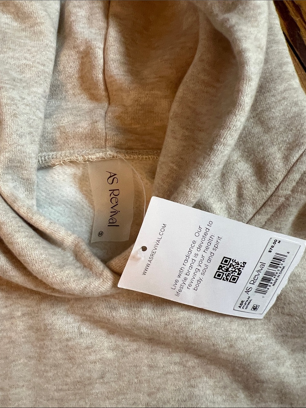 NWT As Revival Altar’d State Champ Patchwork Hoodie - Picture 6 of 14